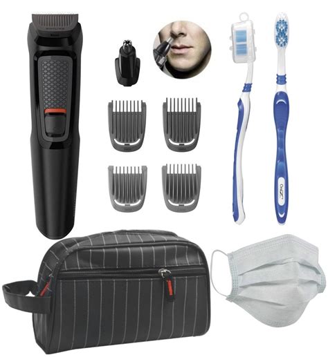 Maquina De Cortar Cabelo Barba E Pelos Em Necessaire Philips