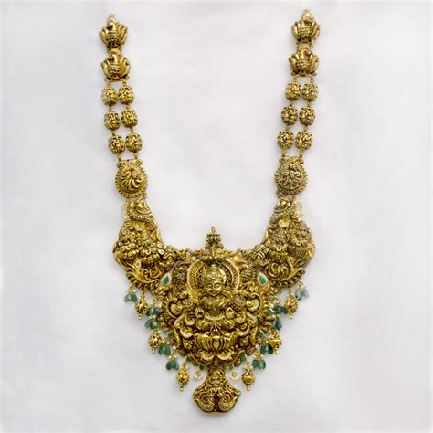 Mgdm Precious Stone Bridal Haram Mahalaxmi Jewels