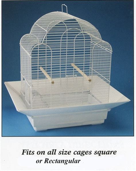 Items similar to Bird Cage Skirt Seed Catcher Cage Seed Guard 24" in ...