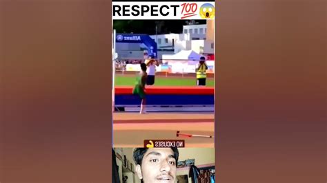 High Jump In One Leg😱😱 L Respect Shorts Youtubeshorts Viralvideo