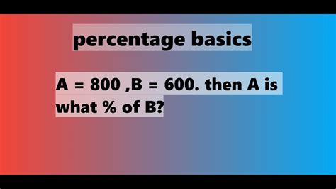 Percentage Basics In Tamil Part 2 Percentage Shortcut In Tamil Rrb