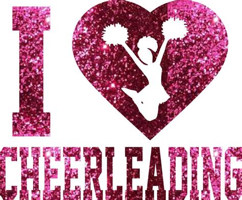 Download Cheerleader Glittery Banner Wallpaper | Wallpapers.com