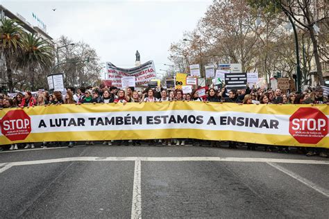 Expresso A Manifesta O Dos Professores Em Imagens