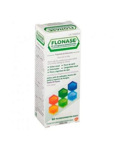 FLONASE 50 MICROGRAMOS PULVERIZACION SUSPENSION PARA PULVERIZACION