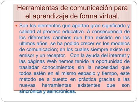 Herramientas Sincrónicas Y Asincrónicas Ppt Descarga Gratuita