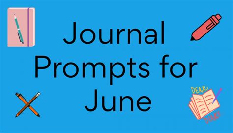 Journal Prompts For June Rebecca S Country Notes