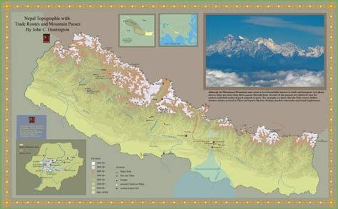 Nepal tourist map | Tourist map, Map, Tourist