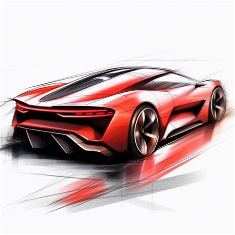 Premium AI Image | Racing into the Future HighSpeed Car Design Advancements