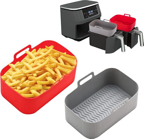 Doublures En Silicone Pour Friteuse Air Ninja Dual Air Fryer