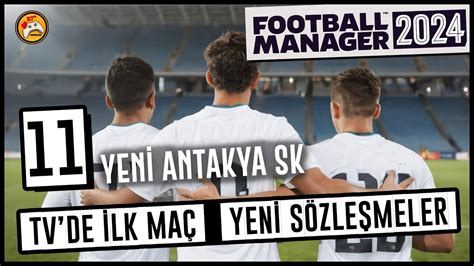 FOOTBALL MANAGER 24 KARİYERİ 11 TV de Yayınlanan İlk Lig Maçı