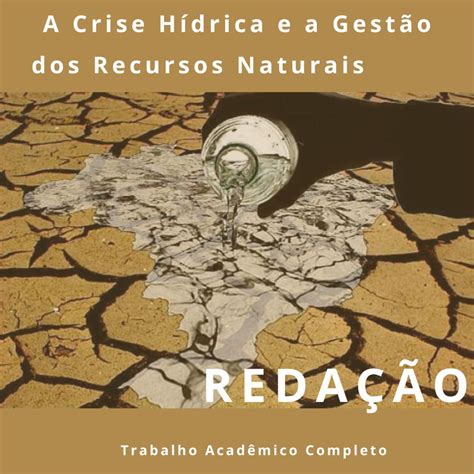 Redação Sobre Crise Hidrica EDUKITA