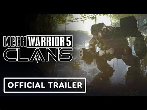 Mechwarrior Clans Official Teaser Trailer Youtube