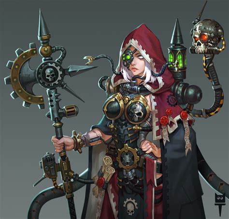 adeptus mechanicus (warhammer 40k) drawn by zhanghan | Danbooru