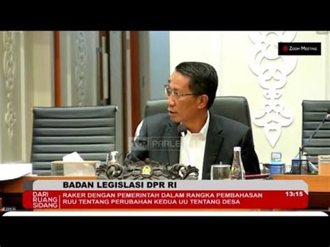 Rapat Panja Pembahasan Dim Ruu Tentang Desa Dpr Bersama Pemerintah