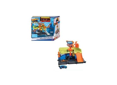 Pista Hot Wheels City Esta O De Lavagem Expressa Carrinho Centro Em Promo O No Buscap