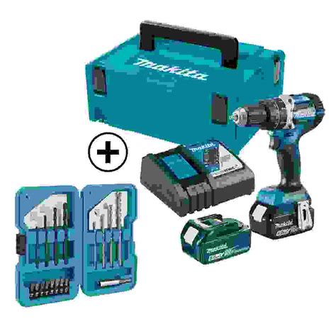 Buy Makita Cordless Hammer Drill Driver Dhp484rtj Pr 18 V Drill