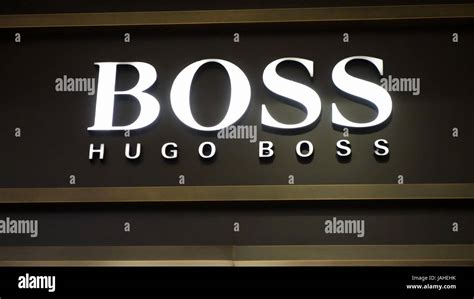 Hugo Boss And Label Hi Res Stock Photography And Images Alamy