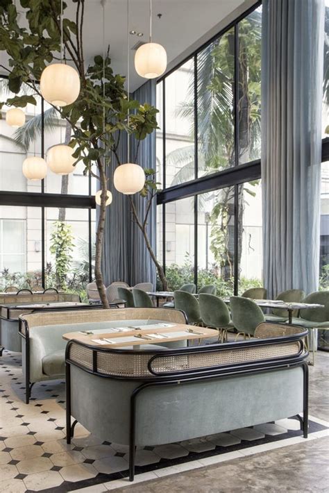 Harlan Holden Glasshouse Caf Gamfratesi Design Restaurant Interior