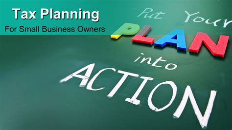 Small Business Tax Planning Tricks