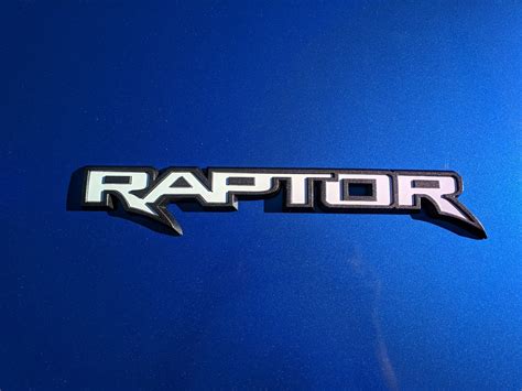 2017 2020 Ford Raptor Rear Emblem Inlay Vinyl Decal Etsy