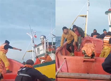 Tras 7 Días Desaparecidos Así Fue El Rescate Y Llagada A Tierra De Los