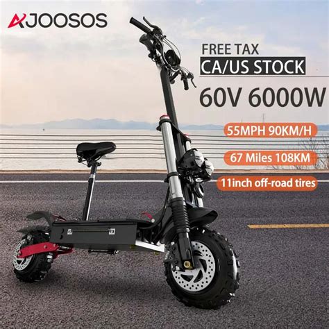 Ajoosos New X Pro Electric Scooter W V Dual Motor Fast Km H