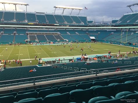 Section 220 at Hard Rock Stadium - Miami Dolphins - RateYourSeats.com