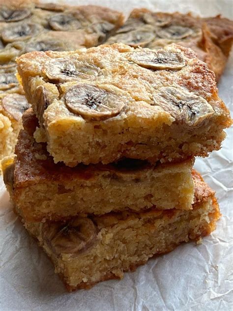 Banana Blondies End Of The Fork