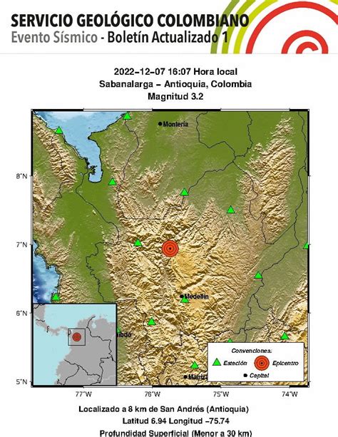 Volvió A Temblar En Colombia Sismo Se Sintió En El Noroccidente Del País