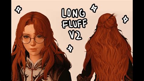 Long Fluff V2 Hair Port Xiv Mod Archive