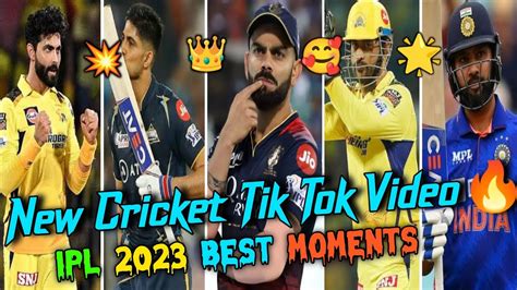 New Cricket Tik Tok Video New Cricket Instagram Video Ipl Best