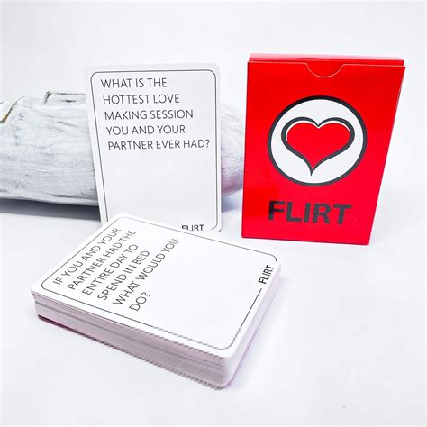 Lets Flirt Card Game Eccentric Playroom Essentials