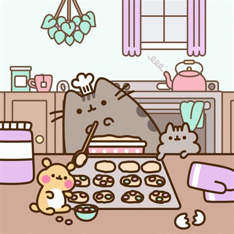 Pusheen Cat Halloween Wallpapers Wallpaper Cave