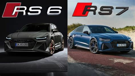 2023 Audi Rs6 Avant Vs 2023 Audi Rs7 Sportback Review The Ultimate Showdown Audi Rs Rs6