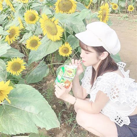 五十嵐茉優さんのインスタグラム写真 五十嵐茉優instagram「ㅤ ㅤ 最近リプトンのグリーンアップルティー🍏に どハマり中です