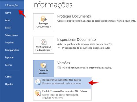 Como Recuperar Documentos Perdidos No Word Dicas E Tutoriais Techtudo