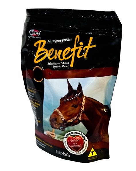 Benefit Petisco Biscoito Para Cavalos Snack Gramas Supra