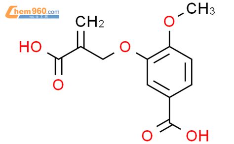 863886 76 4 BENZOIC ACID 3 2 CARBOXY 2 PROPENYL OXY 4 METHOXY CAS号