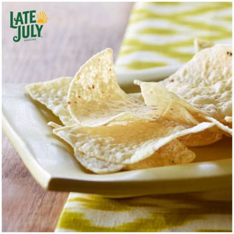 Late July Snacks Thin And Crispy Organic Tortilla Chips Sea Salt 1475