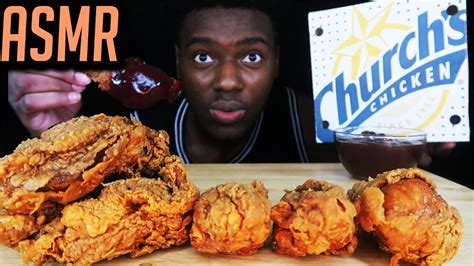 Asmr Church S Chicken Spicy Mix Box Bbq Sauce Kevo Asmr Youtube