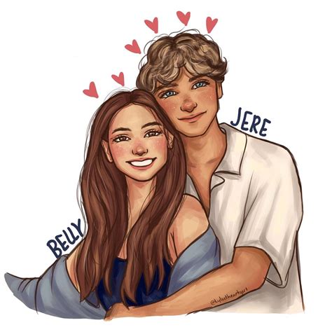belly Conklin & Jeremiah fisher drawing in 2023 | Belly art, Pretty ...