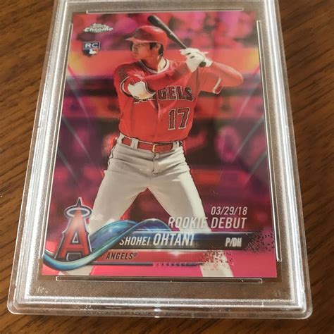 Psa Gem Mt Mlb Rc Topps Chrome Shohei