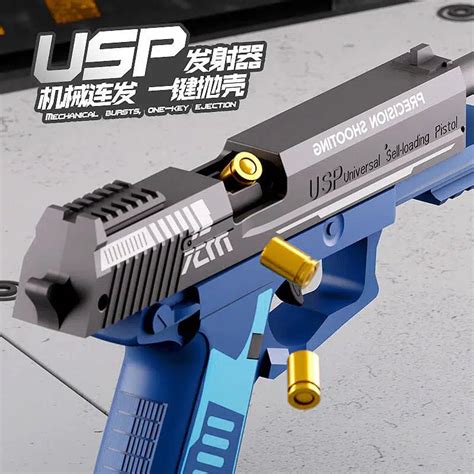 Usp Semi Auto Shell Ejecting Blaster Soft Bullet Toy Gun M416gelblaster