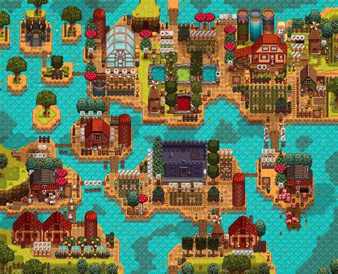 My riverland farm No Mod🌳🍄🌊🌤 : r/StardewValley