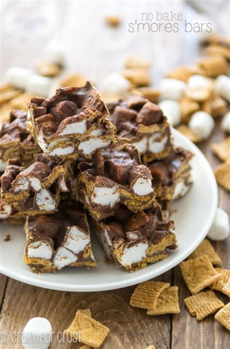 No Bake Smores Bars Recipe Chefthisup