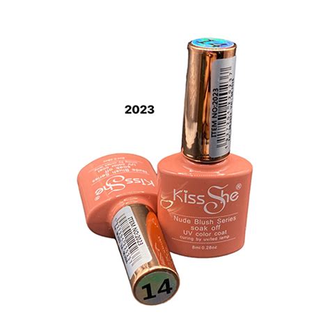 Esmalte em Gel Kiss She Coleção Nude Nº14 8ml Usina das Unhas