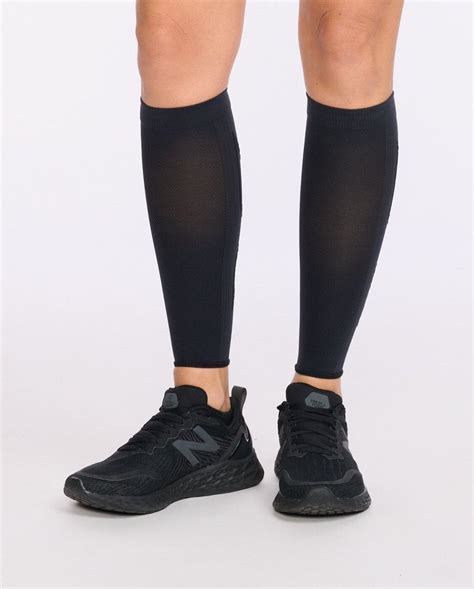 2xu X Compression Calf Sleeves Blackblack Marathonbutiken