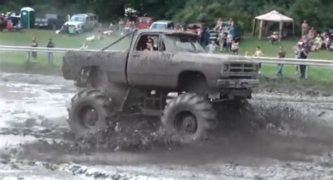 Muddy Monday 1st Gen Ram Monster Mud Truck Season Showcase