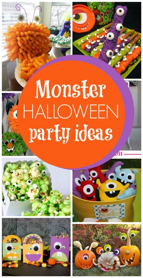 30 Monster Halloween Party Ideas - Pretty My Party