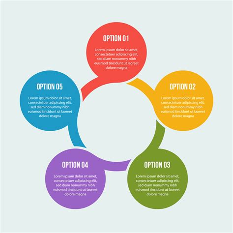 Circle Chart Circle Infographic Or Circular Diagram 533680 Vector Art